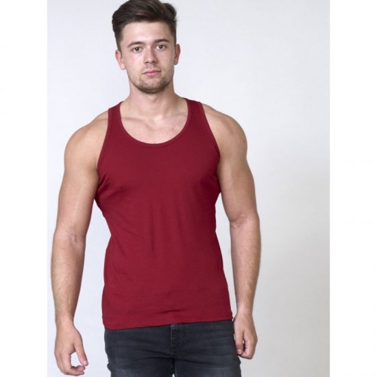 D555 Fabio Tanktop Red - T-shirts - Grote Maten T-shirts Heren