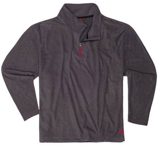 Adamo Vancouver Fleece Sweater Grey - Sportkleding & outdoor - Grote Maten Sportkleding Heren