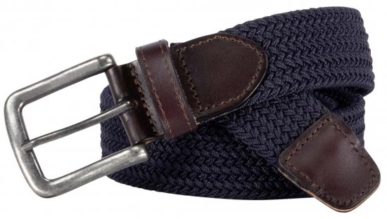 Adamo 180910 Elastische riem Donkerblauw - Riemen - Grote Maten Heren Riemen