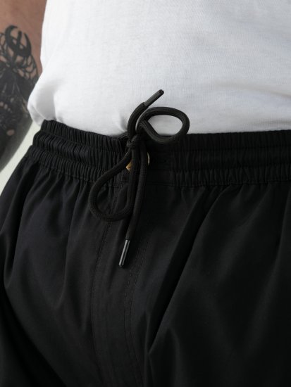 D555 Thomas Stretch Shorts met Elastische Taille Zwart - Korte broeken - Grote Maten Korte Broeken Heren