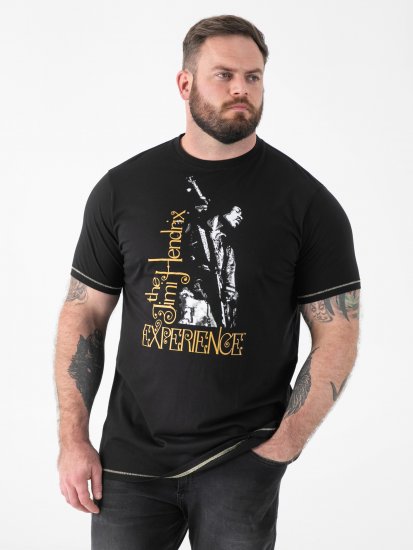 D555 Hugh Official ACDC Highway To Hell T-shirt met Print Zwart - T-shirts - Grote Maten T-shirts Heren
