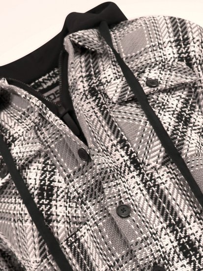 D555 Hayes Overshirt Grijs - Overhemden - Overhemden Grote Maten Heren