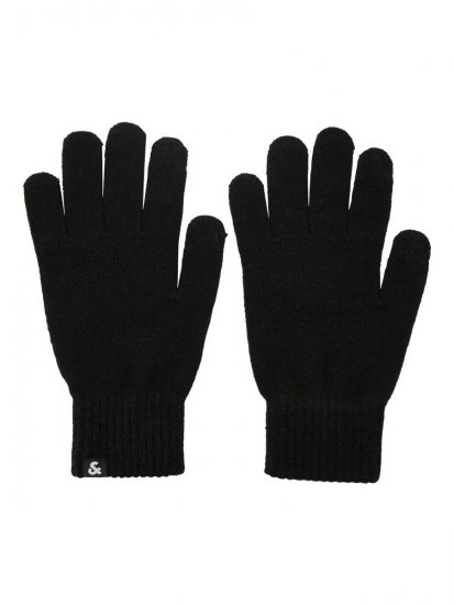 Jack & Jones Barry Gebreide handschoenen Zwart - Handschoenen - 