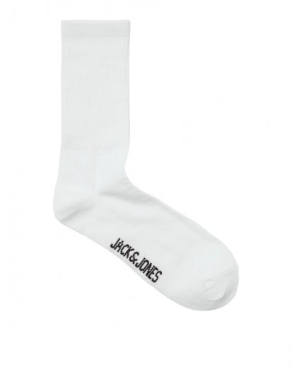 Jack & Jones Charles Tennissokken Wit 3-pack - Ondergoed & zwem - Grote Maten Ondergoed Heren