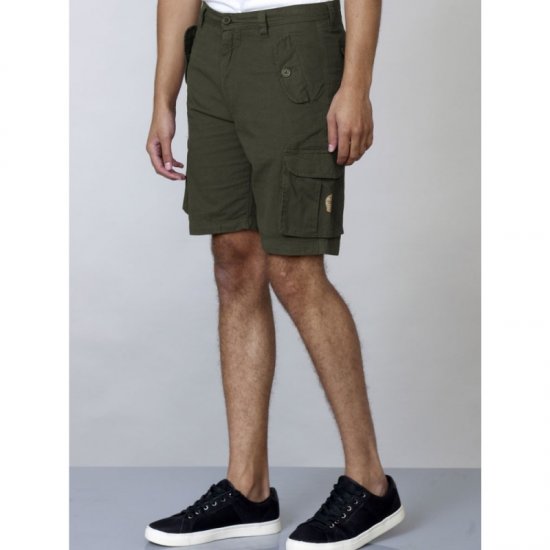 D555 Larry Cargo Shorts Khaki - Korte broeken - Grote Maten Korte Broeken Heren