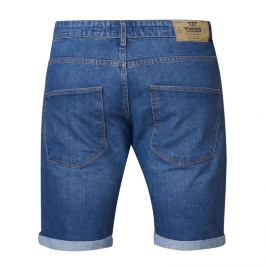 D555 Nate Stretch Denim Shorts - Korte broeken - Grote Maten Korte Broeken Heren