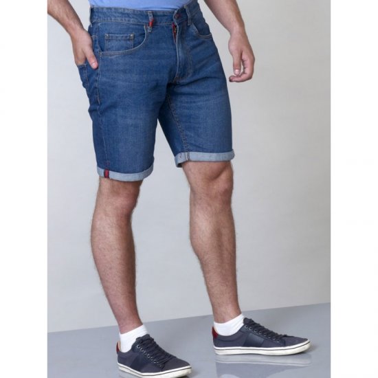 D555 Nate Stretch Denim Shorts - Korte broeken - Grote Maten Korte Broeken Heren