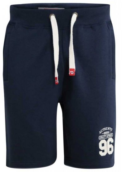 D555 Lindon Jersey Shorts Navy - Joggingbroeken & shorts - Joggingbroeken & Shorts Heren Grote Maten