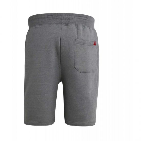 D555 Lindon Jersey Shorts Grey - Joggingbroeken & shorts - Joggingbroeken & Shorts Heren Grote Maten