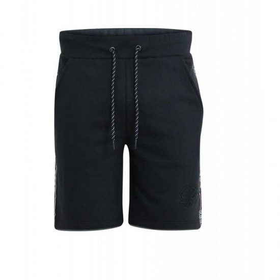 D555 Burlington Couture Jersey Shorts Black - Joggingbroeken & shorts - Joggingbroeken & Shorts Heren Grote Maten