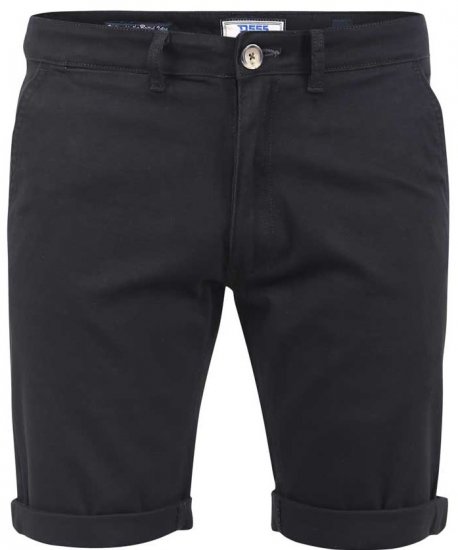 D555 BASILDON 1 Chino Shorts - Korte broeken - Grote Maten Korte Broeken Heren