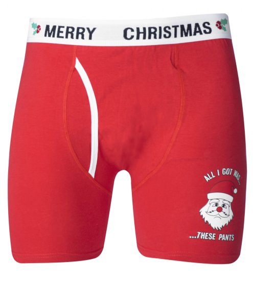 D555 Claus Christmas Boxers 2-pack - Ondergoed & zwem - Grote Maten Ondergoed Heren