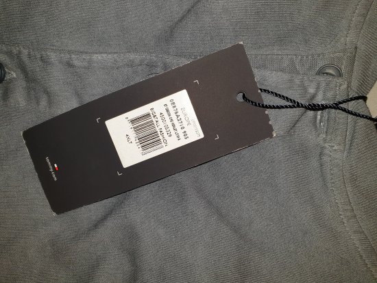 Tommy Hilfiger Long Sleeve Henley Grey - Motleys gekke apriluitverkoop - 