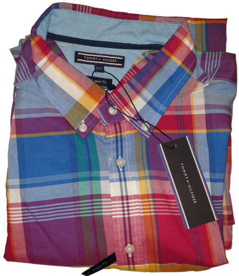 Tommy Hilfiger Renzo Check Shirt - Motleys gekke apriluitverkoop - 