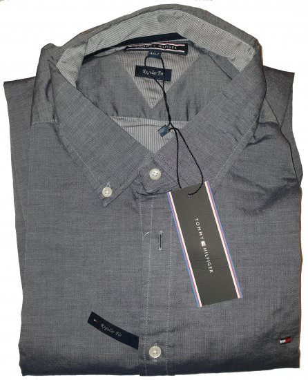 Tommy Hilfiger Two Tone Shirt - Motleys gekke apriluitverkoop - 