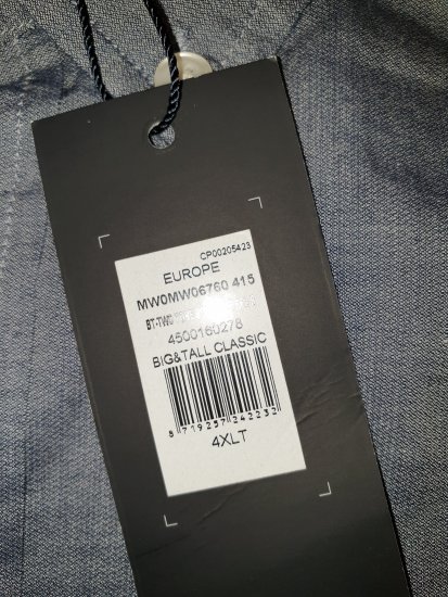 Tommy Hilfiger Two Tone Shirt - Motleys gekke apriluitverkoop - 