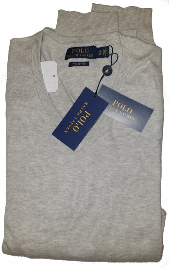 Polo Ralph Lauren 4001 Sweater Grey - Motleys gekke apriluitverkoop - 