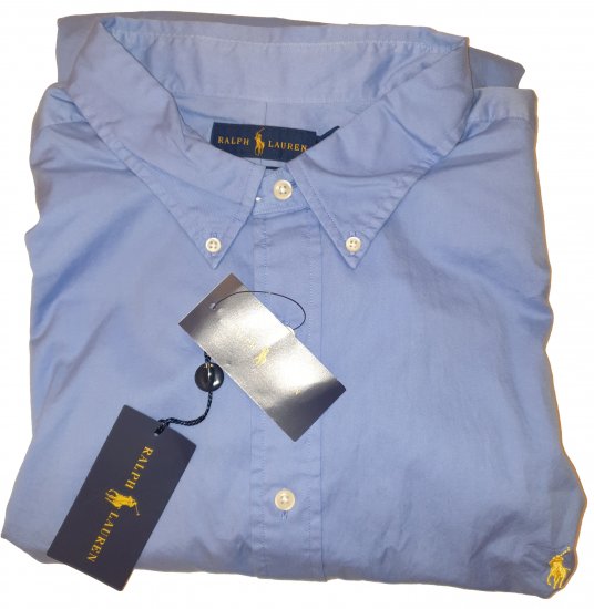Polo Ralph Lauren HRB IS BLU Shirt - Motleys gekke apriluitverkoop - 