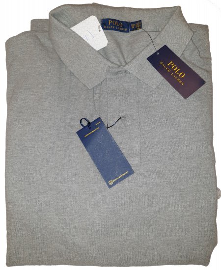 Polo Ralph Lauren TC7O Polo Heather Grey - Motleys gekke apriluitverkoop - 