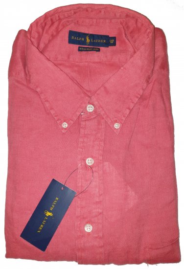 Polo Ralph Lauren TC7I Shirt Rustic Red - Motleys gekke apriluitverkoop - 