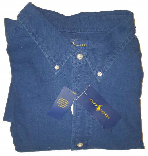 Polo Ralph Lauren 0003 Indigo Shirt - Motleys gekke apriluitverkoop - 