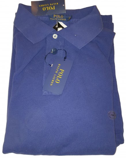 Ralph Lauren TC7C Polo Yale Blue - Motleys gekke apriluitverkoop - 