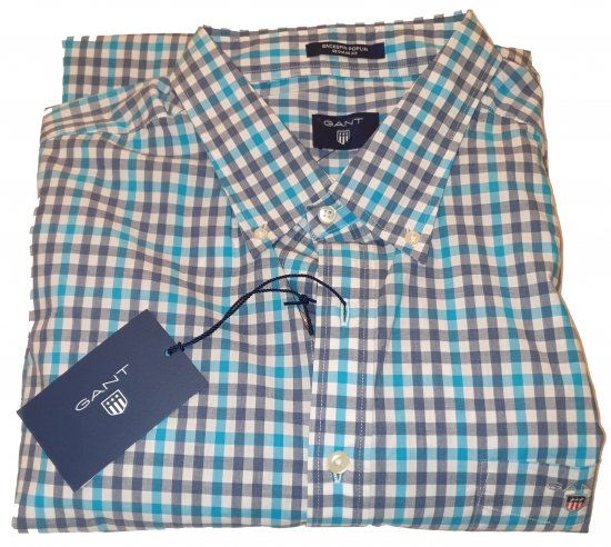 Gant 347620 Shirt Blue - Motleys gekke apriluitverkoop - 