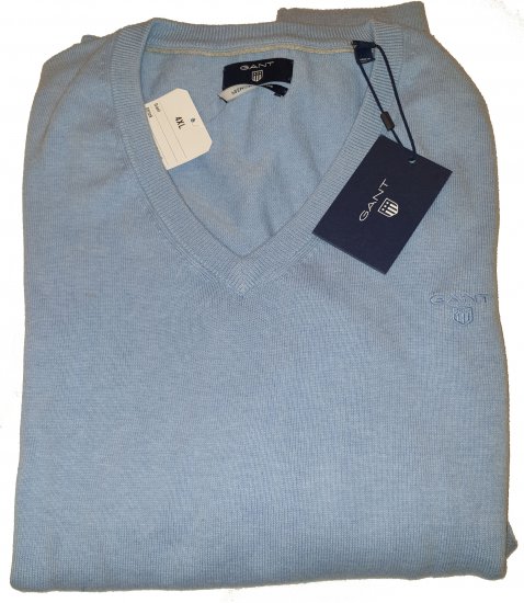 Gant 83072 Sweater Blue - Motleys gekke apriluitverkoop - 