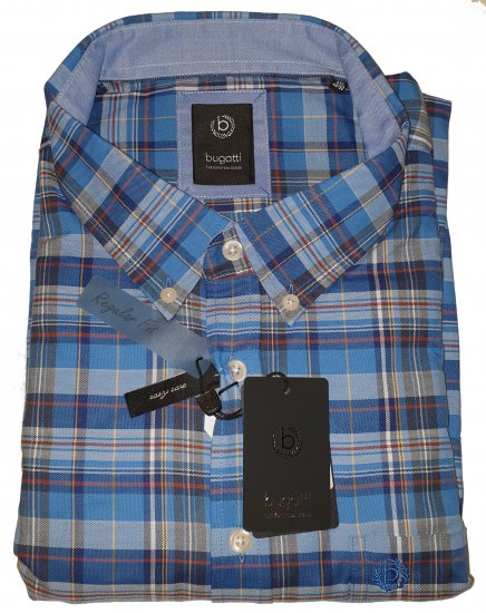 Bugatti 78315 Shirt Blue - Motleys gekke apriluitverkoop - 