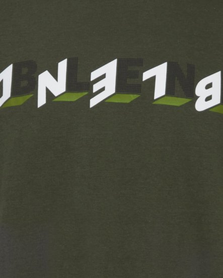 Blend 4795 T-Shirt Forest Night Green - T-shirts - Grote Maten T-shirts Heren