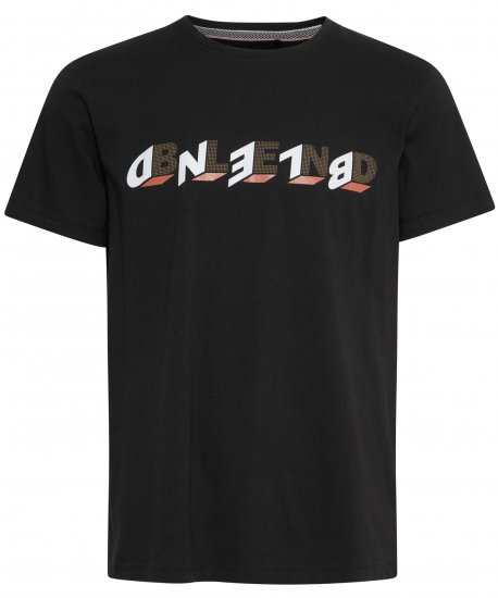 Blend 4795 T-Shirt Black - T-shirts - Grote Maten T-shirts Heren