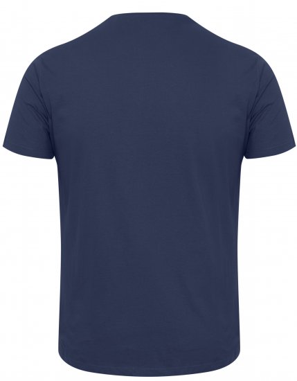 Blend 5018 T-Shirt Navy - T-shirts - Grote Maten T-shirts Heren