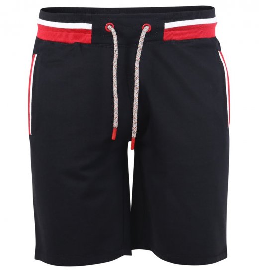 D555 DAGENHAM Jersey Shorts Black - Joggingbroeken & shorts - Joggingbroeken & Shorts Heren Grote Maten