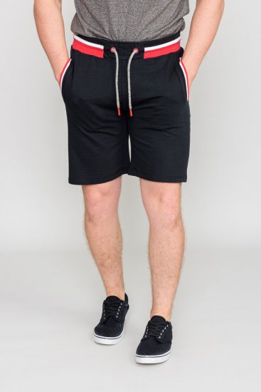 D555 DAGENHAM Jersey Shorts Black - Joggingbroeken & shorts - Joggingbroeken & Shorts Heren Grote Maten