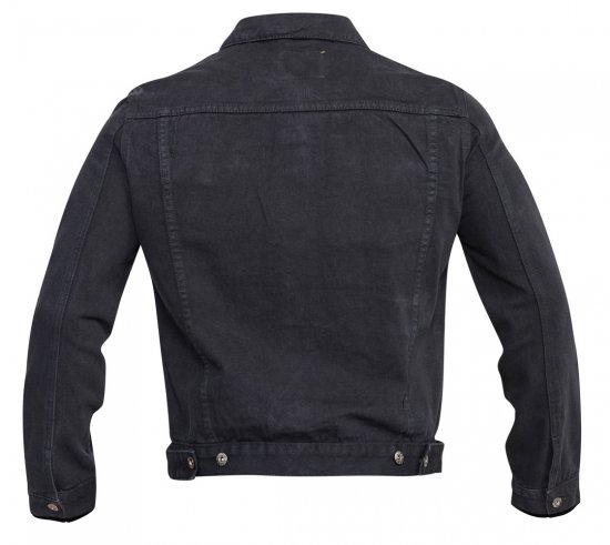 Duke Trucker Denim Jacket Black - Jassen - Grote Maten Herenjassen