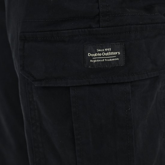 Double Outfitters CCP-4130 Cargobroek Zwart - Jeans & broeken - Jeans & Broeken Grote Maten Heren