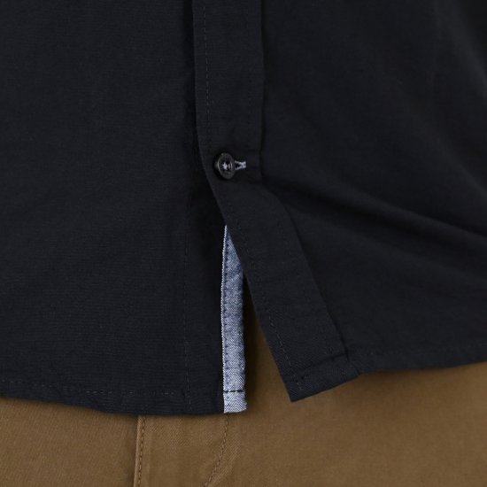 Double Outfitters GS-5225 Oxford overhemd Zwart - Overhemden - Overhemden Grote Maten Heren