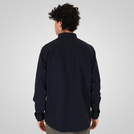 Double Outfitters GS-5225 Oxford overhemd Navyblauw - Overhemden - Overhemden Grote Maten Heren