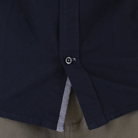 Double Outfitters GS-5225 Oxford overhemd Navyblauw - Overhemden - Overhemden Grote Maten Heren