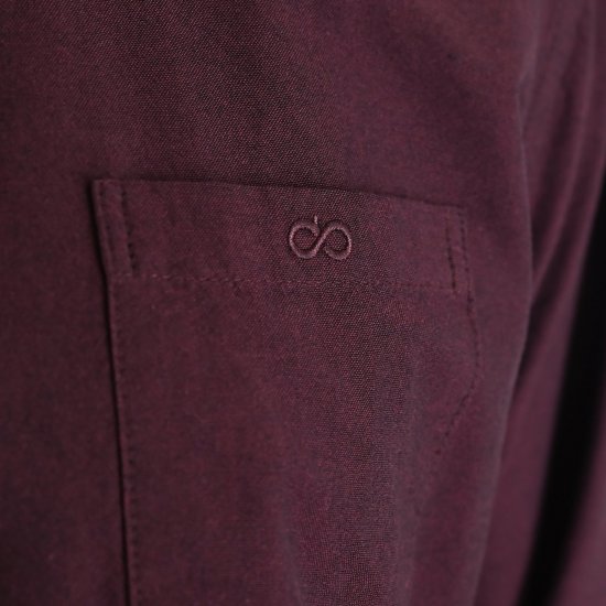 Double Outfitters GS-5225 Oxford overhemd Bordeaux - Overhemden - Overhemden Grote Maten Heren
