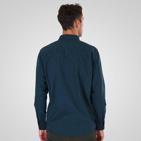Double Outfitters GS-5225 Oxford overhemd Donkergroen - Overhemden - Overhemden Grote Maten Heren
