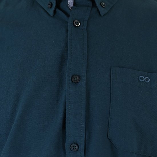 Double Outfitters GS-5225 Oxford overhemd Donkergroen - Overhemden - Overhemden Grote Maten Heren