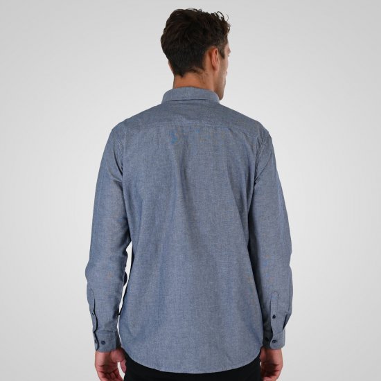 Double Outfitters GS-5225 Oxford overhemd Lichtblauw - Overhemden - Overhemden Grote Maten Heren