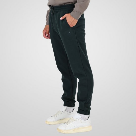 Double Outfitters MPAN-6055 Joggingbroek Donkergroen - Joggingbroeken & shorts - Joggingbroeken & Shorts Heren Grote Maten