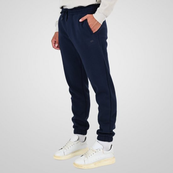 Double Outfitters MPAN-6055 Joggingbroek Navyblauw - Joggingbroeken & shorts - Joggingbroeken & Shorts Heren Grote Maten