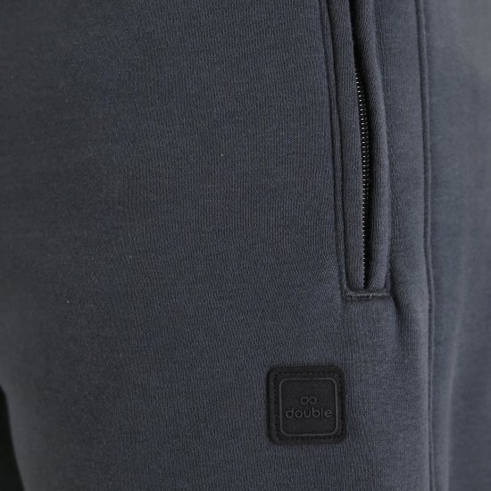 Double Outfitters MPAN-6056 Joggingbroek Antraciet - Joggingbroeken & shorts - Joggingbroeken & Shorts Heren Grote Maten