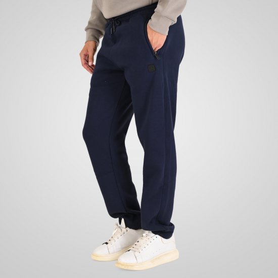 Double Outfitters MPAN-6056 Joggingbroek Navyblauw - Joggingbroeken & shorts - Joggingbroeken & Shorts Heren Grote Maten