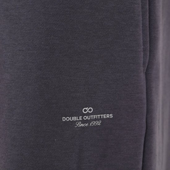 Double Outfitters MPAN-6057 Joggingbroek Antraciet - Joggingbroeken & shorts - Joggingbroeken & Shorts Heren Grote Maten