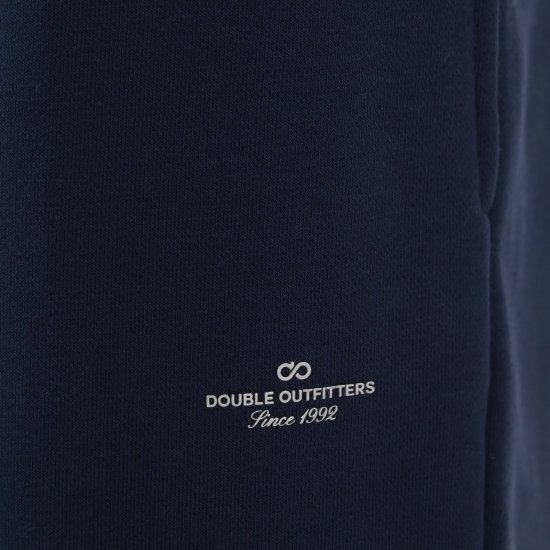 Double Outfitters MPAN-6057 Joggingbroek Navyblauw - Joggingbroeken & shorts - Joggingbroeken & Shorts Heren Grote Maten