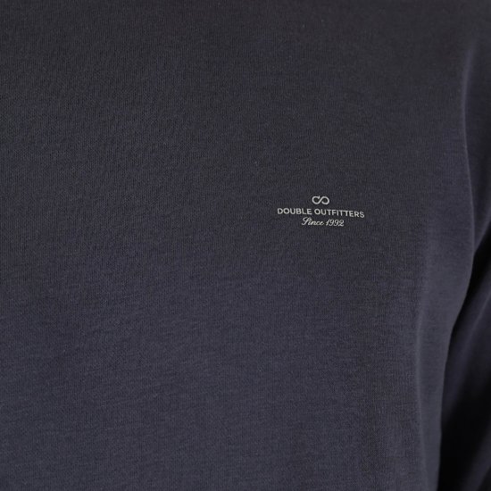 Double Outfitters MTOP-1141 Sweater Antraciet - Sweaters & hoodies - Sweaters & Hoodies Grote Maten Heren